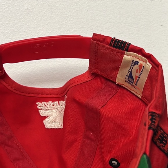 STARTER Vintage CHICAGO BULLS The Classic Tri Power Snapback Hat Jordan Era - Picture 6 of 8